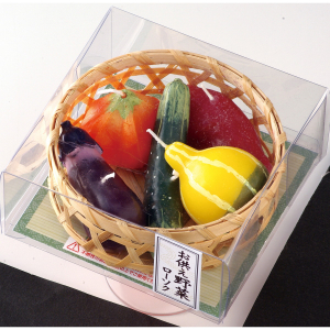 【飾りローソク】野菜盛