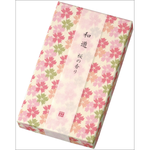 【線香】和遊　平箱　桜の香り