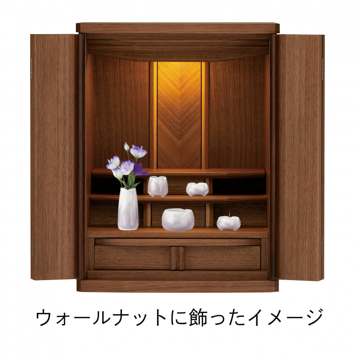 【フラン+仏具Aセット 】 やわらぎ 5具足