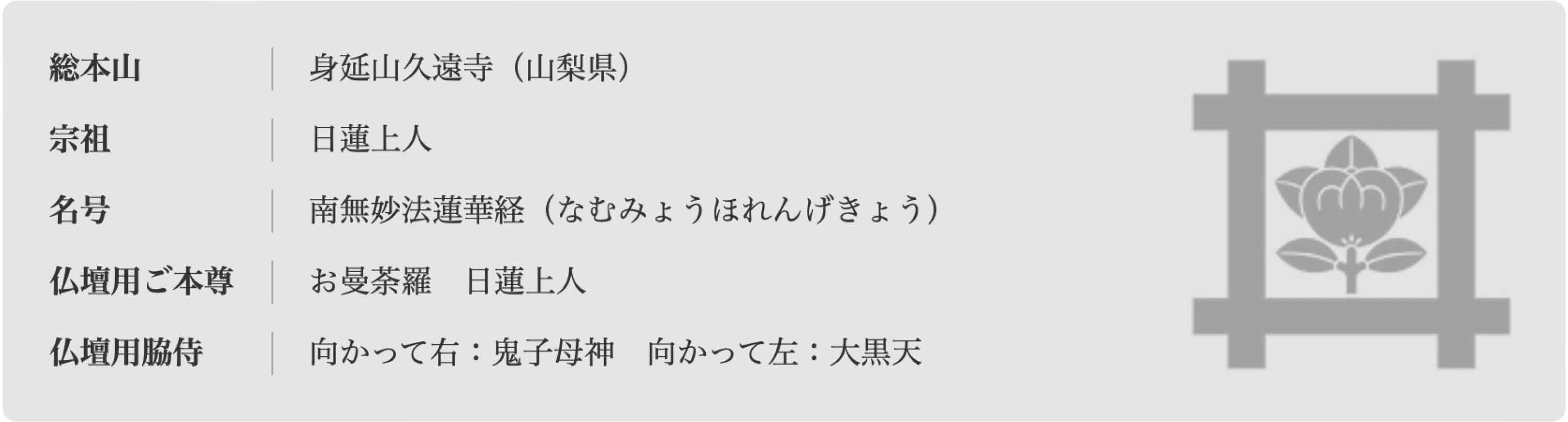 宗派バナー